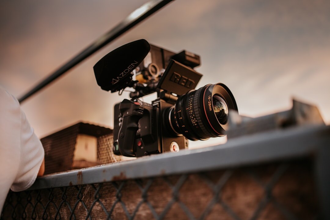 filmmaker using camera