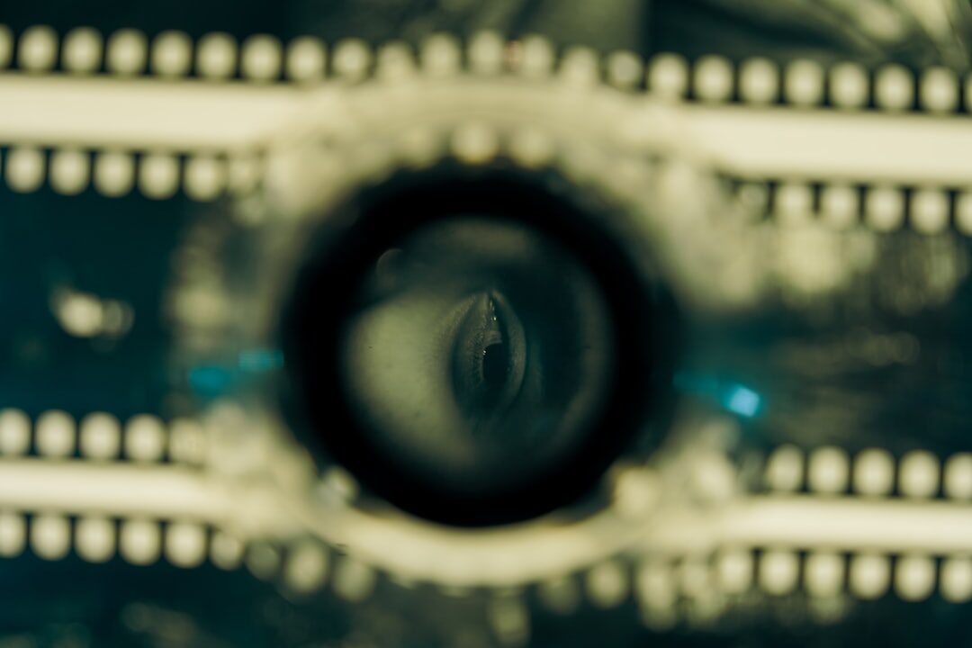 close up film reel