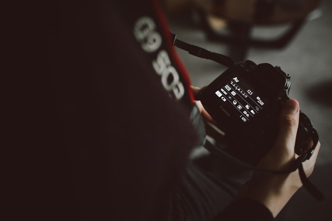 filmmaker holding camera